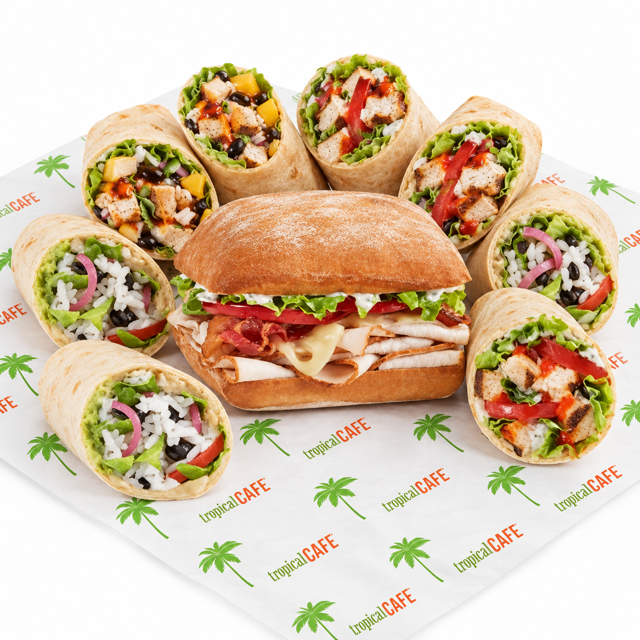 Assorted Wrap & Sandwich Tray